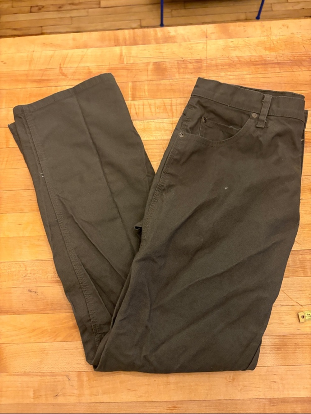Dark Green Dickies Carpenter Pants